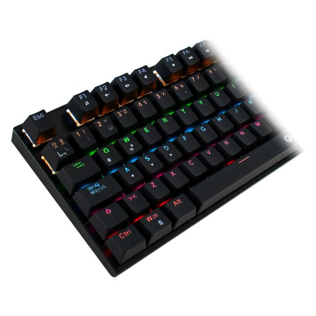 TECLADO QUASAD GAMING QKM-G80 MECHANICAL BLACK