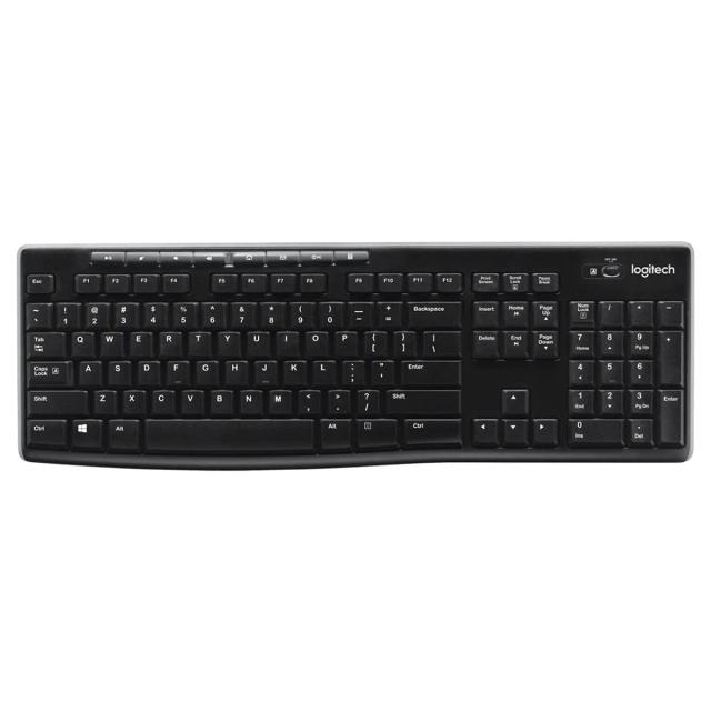 TECLADO LOGITECH K270 NEGRO WIRELESS 