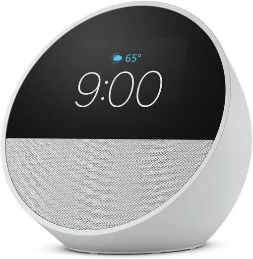 PARLANTE AMAZON ECHO SPOT SMART ALARM CLOCK WITH VIBRANT SOUND AND ALEXA