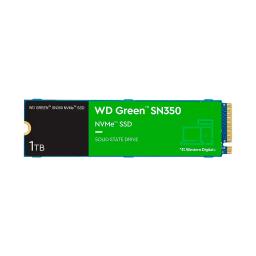 DISCO SSD WESTERN DIGITAL SN350 NVME 1TB GEN3X4 PCIE M.2 2280 1850MBS GREEN