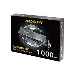 SSD ADATA LEGEND 860 1TB M.2 2280 3D NAND PCIe Gen4X4 5000MB-s 5y