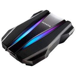 DISCO DURO EXTERNO ADATA 1TB HD770 RGB USB 3.0 NEGRO
