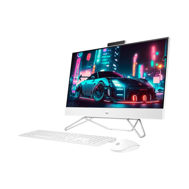 COP. HP AIO 24-cb1025la INTEL I5-1235U 8GB 512GB-M.2 23.8Inch BT HDMI 2USB WIN11H Silver