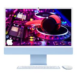 APPLE IMAC AIO M4 24GB 1TB-SSD 24INCH BT WIFI CAM. IOS BLUE