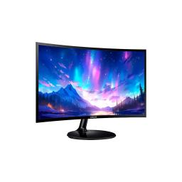 MONITOR SAMSUNG 24INC. CURVED 1.8M FULL HD HDMI D-SUB NEGRO HIGH GLOSSY