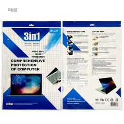 Kit Protector para Laptop 15.6" 3en1 QH-224