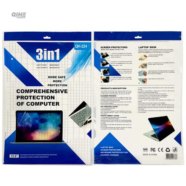 Kit Protector para Laptop 15.6" 3en1 QH-224