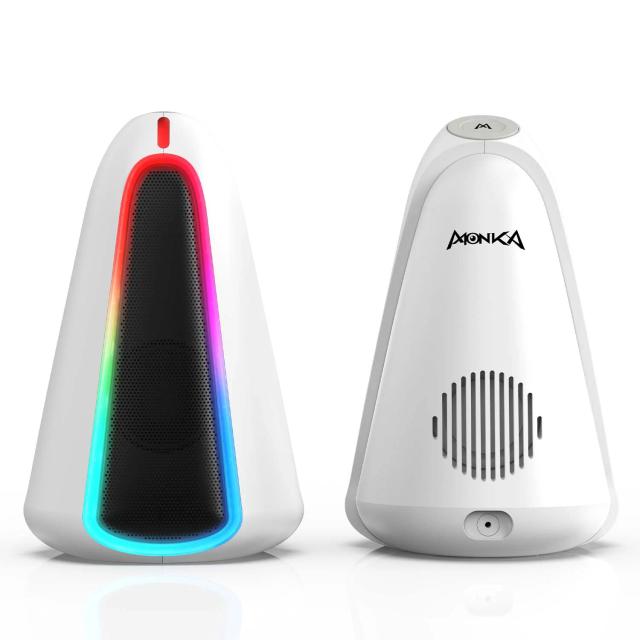  Parlantes PC Gaming MONKA SG-500 Zilla Stereo Iluminación RGB