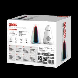  Parlantes PC Gaming MONKA SG-500 Zilla Stereo Iluminación RGB