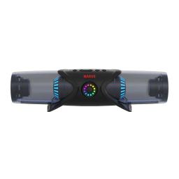 Barra de sonido Gaming MARVO SG-100 Wireless & cableado BT V.5.0 iluminación RGB
