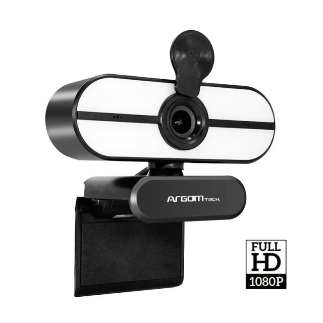 WEB CAM ARGOM FULL HD 1080P WITH MICROPHONE - LED CAM45