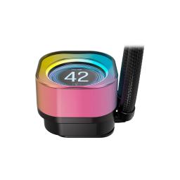 COOLER CORSAIR ICUE LINK H100I LCD LIQUID CPU 240MM QX120 RGB INTEL-1700 AMD-AM5