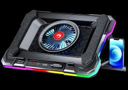 Base de Enfriamiento para Laptop MARVO Atlas 43 RGB (10 modos) hasta 19" 