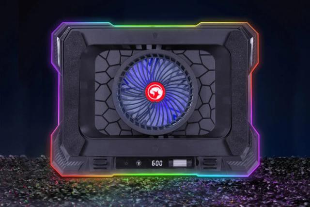 Base de Enfriamiento para Laptop MARVO Atlas 43 RGB (10 modos) hasta 19" 