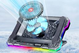 Base de Enfriamiento para Laptop MARVO Atlas 43 RGB (10 modos) hasta 19" 