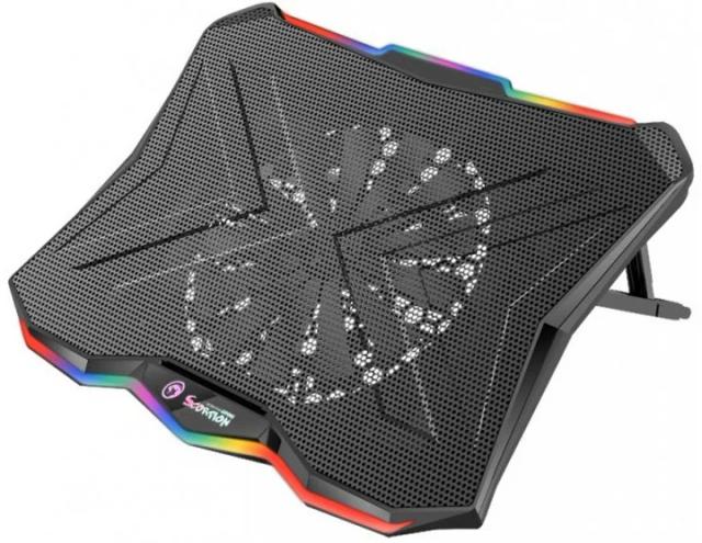 Base de Enfriamiento para Laptop MARVO Atlas 40 (FN-40) hasta 17" iluminación RGB 