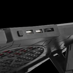 Base de Enfriamiento para Laptop MARVO Atlas 40 (FN-40) hasta 17" iluminación RGB 