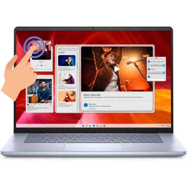 Laptop Dell Inspiron 16 Plus 7640 Intel® Core™ Ultra 9 185H 16GB  RAM  512GB SSD Intel® Arc™  16" FHD Touch