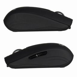 MOUSE QUASAD QM-850 LD WIRELESS RECARGABLE USB NEGRO