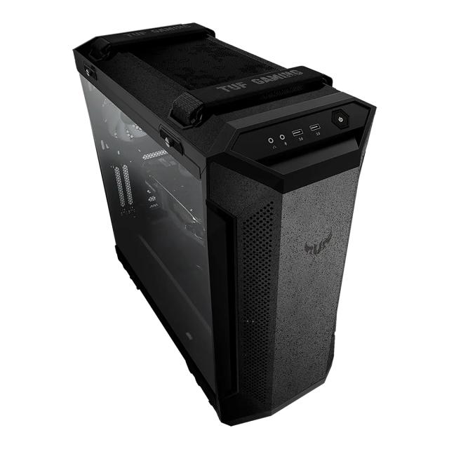 CASE ASUS TUF GAMING GT501 TEMPERED GLAS MID TOWER EATX-ATX 3VENF RGB-1VENR BLACK