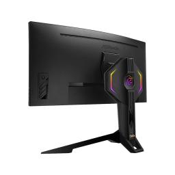 MON. ASROCK PG34WQ15R3A PHANTOM CURVED GAMING 34Inch 3440x1440-165Hz 2HDMI DP Black