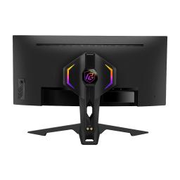MON. ASROCK PG34WQ15R3A PHANTOM CURVED GAMING 34Inch 3440x1440-165Hz 2HDMI DP Black