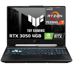 Laptop Asus Tuf A15 Amd Ryzen 7 7435hs Ram 16gb Ssd 512gb 15.6 Fhd 144hz Rtx 3050 4gb 