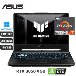 Laptop Asus Tuf A15 Amd Ryzen 7 7435hs Ram 16gb Ssd 512gb 15.6 Fhd 144hz Rtx 3050 4gb 