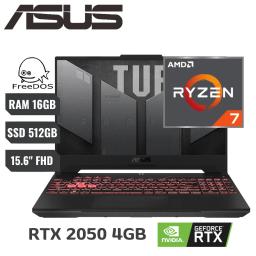 LAPTOP ASUS TUF AMD RYZEN 7 7435HS (7th) 16GB RAM 512GB SSD 15.6 FHD NVIDIA RTX 2050 4GB