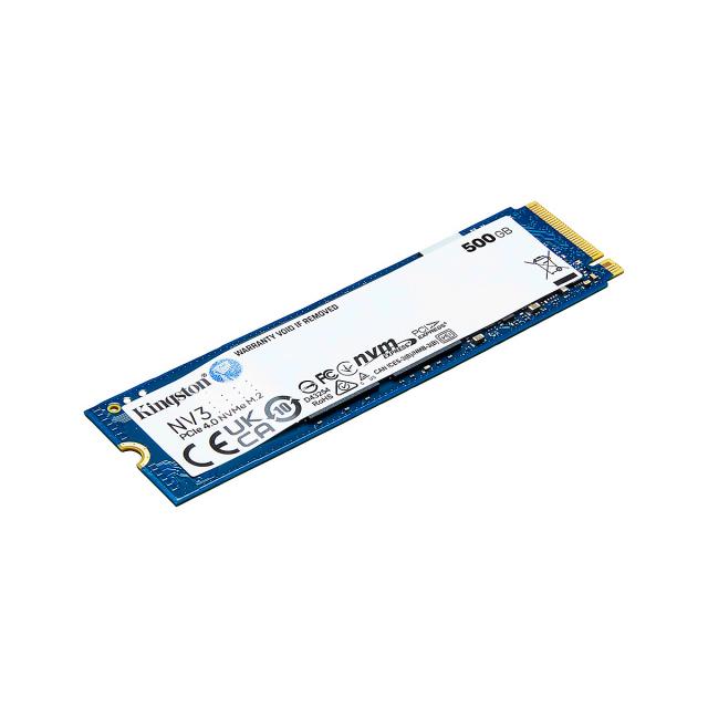 DISCO SSD KINGSTON 500GB M.2 2280 SNV3S-500G PCIe 4.0 x 4 NVMe 5000-3000MB-s