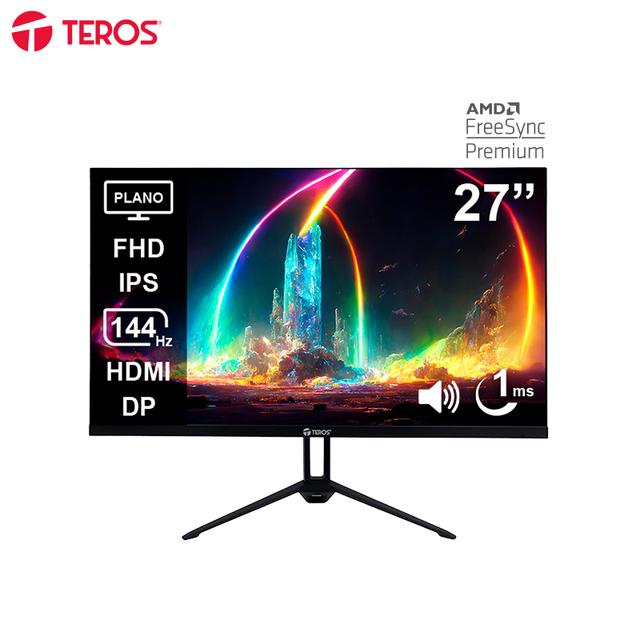 MONITOR TEROS TE-2714S 27″ FHD IPS,144Hz 1ms HDMI DP