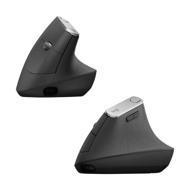 MOUSE LOGITECH MX VERTICAL NEGRO ERG. EASY SWITCH-FLOW-UNIFYING-BLUETOOTH-USB-RECARGABLE