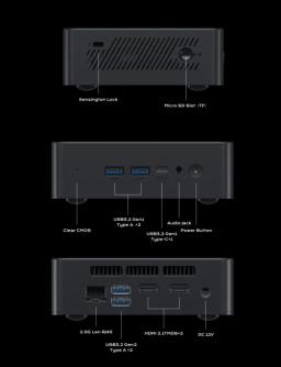 Computador Mini CPU ENV AMD Ryzen™ 5 3500U 16GB 512GB SSD Windows 11 Home