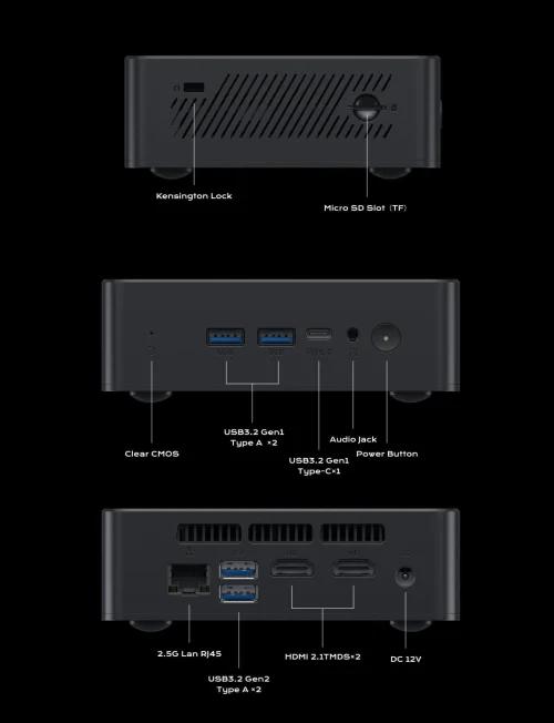 Computador Mini CPU ENV AMD Ryzen™ 5 3500U 16GB 512GB SSD Windows 11 Home