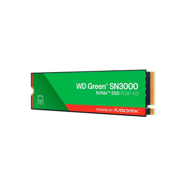 DISCO SSD WD 500GB M.2 SN3000 NVMe 5000MB-s PCIe Gen 4.0 Green