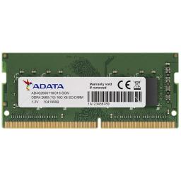 MEMORIA RAM ADATA 16GB PC-2666 DDR4 SINGLE TRAY SO-DIMM2666X816GBI